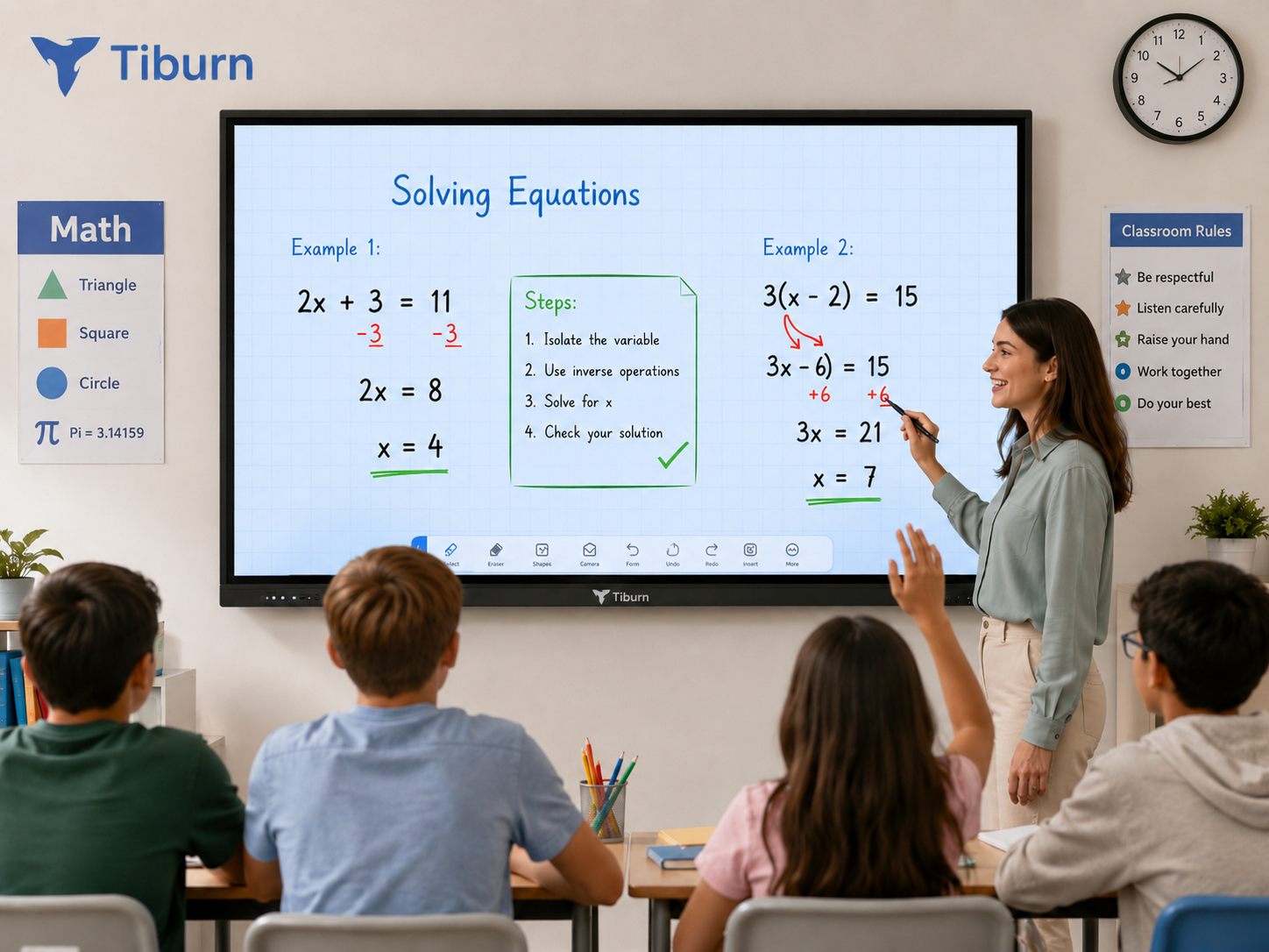 Classroom Smart Board Boosts Student Engagement