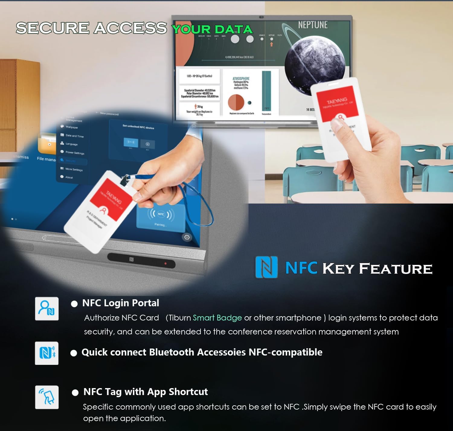 TIBURN Inspur Board 65"