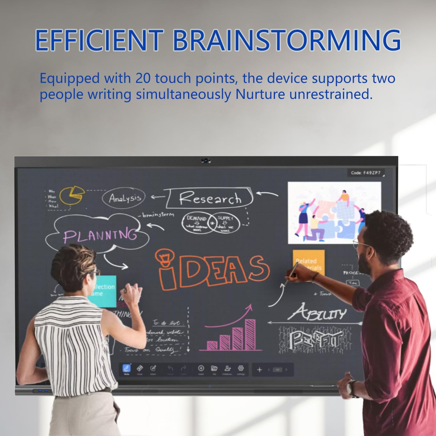 TIBURN Inspur Board 65"