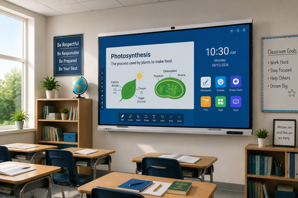 Back to School 2026: Upgrade Classrooms with TIBURN Inspur Board 65 Interactive Display