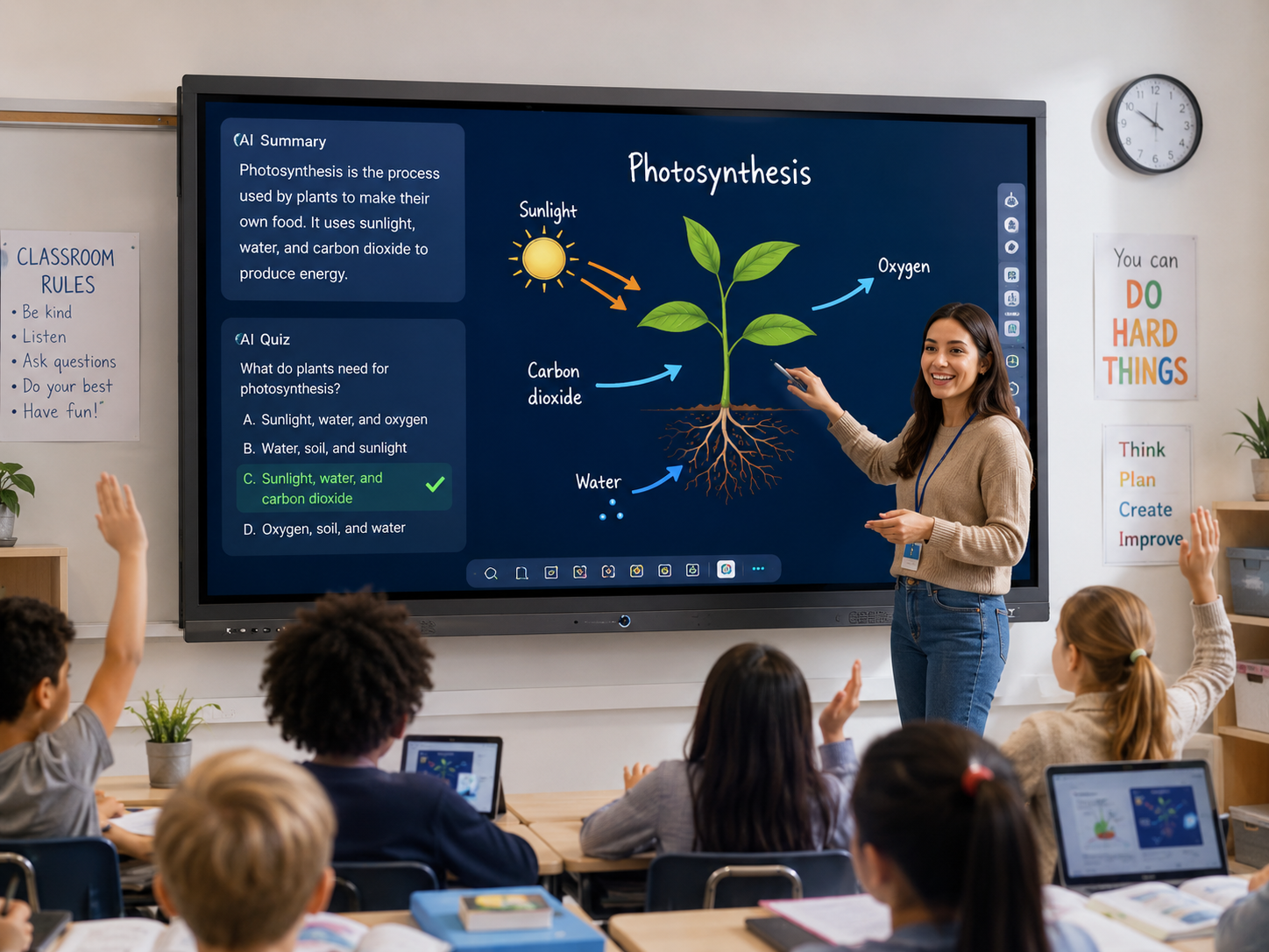 AI Smart White Board Reshapes Classroom Learning
