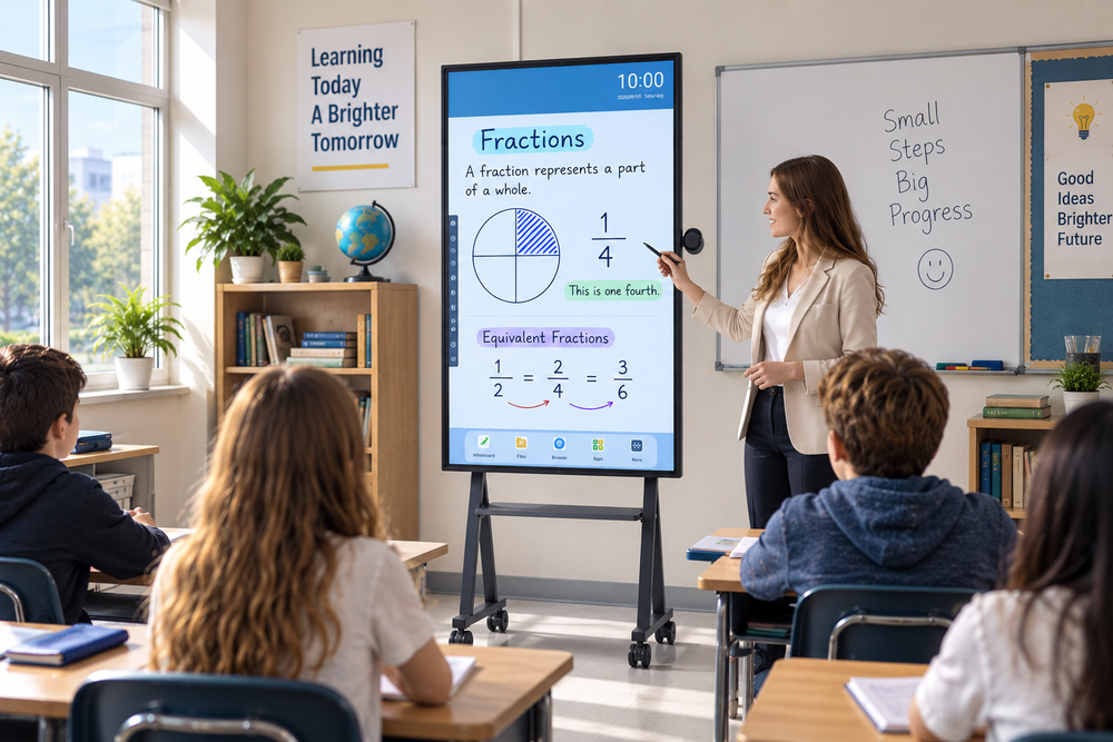 Back to School 2026: Upgrade Classrooms with TIBURN 55-Inch Interactive Display