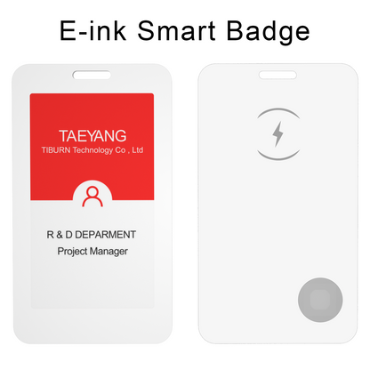 Tiburn E-Ink Smart Badge Holder