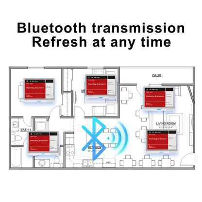 TIBURN e-ink smart door sign 11.6 inches