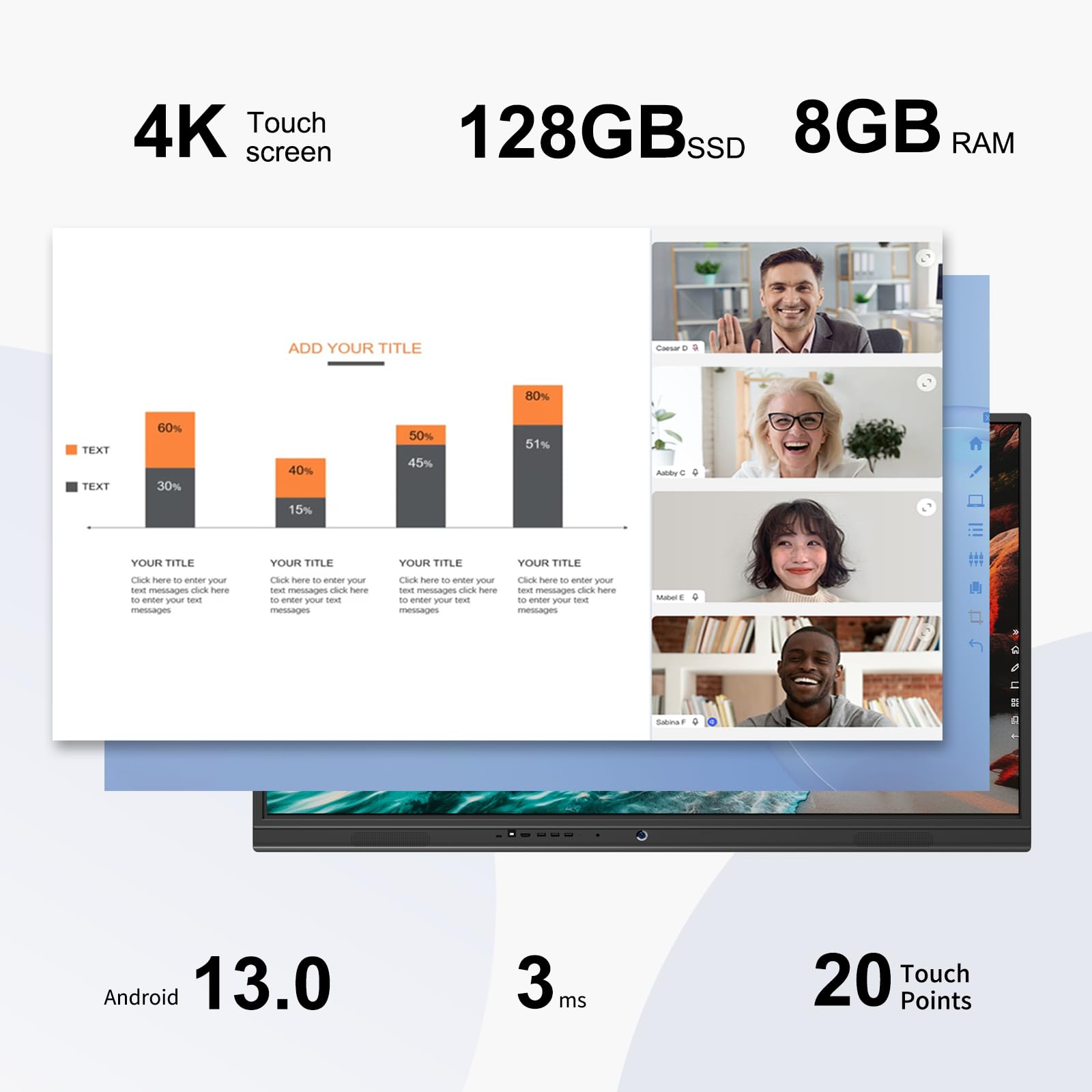TIBURN HQ Board 75" R3