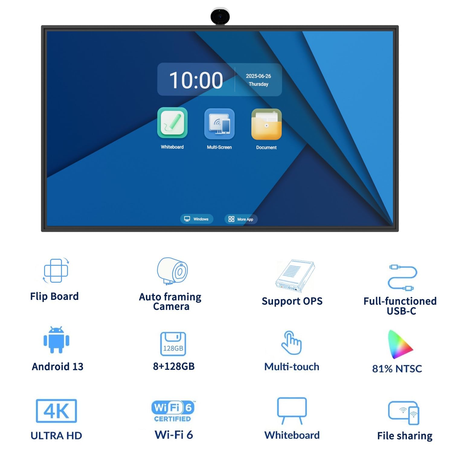 TIBURN Flip Hub 55" S2