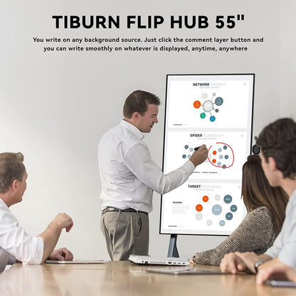 TIBURN Flip Hub 55" S2