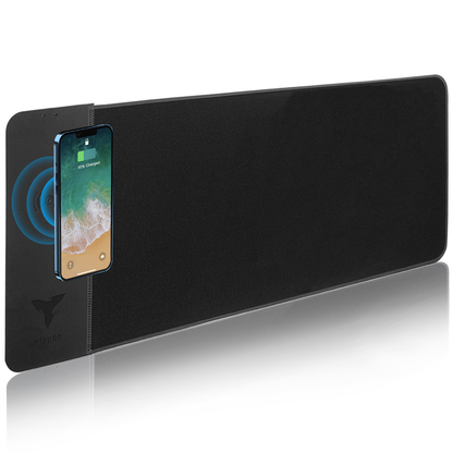 TIBURN Wireless Charger Gaming Mouse Pad